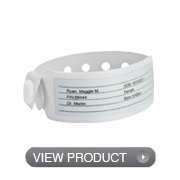 Vinyl Infant Insert Wristbands